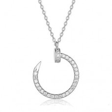 Cartier Juste Un Clou hanger witgoud diamanten