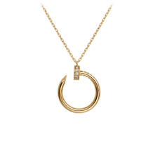 Cartier Juste Un Clou ketting geelgouden diamanten