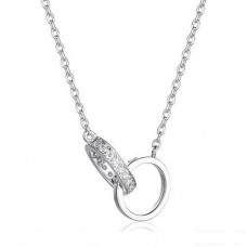 Cartier Love ketting witgouden ringen met diamanten