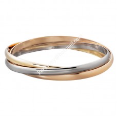 Cartier Trinity Armband Wit Goud/Geel God/Rose Goud