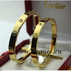  Cartier Armband Geel Goud 4 Diamanten