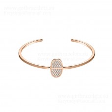 Hermes Chaine DAncre Verso armband met diamanten Rose Gold/Whtie Gold Prijs