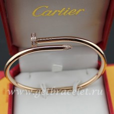 Cartier Juste Un Clou Armband Roze Goud Diamanten