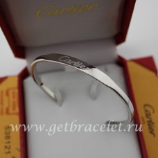 Cartier witgouden open armband