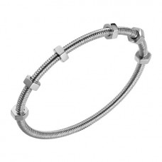 Ecrou de Cartier-armband 18K witgoud