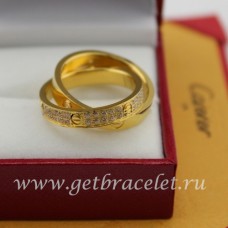 Cartier LOVE-ring geelgouden diamanten