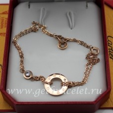 Cartier Love ketting armband gouden diamanten