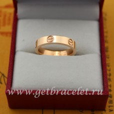 Cartier Love trouwring roze goud