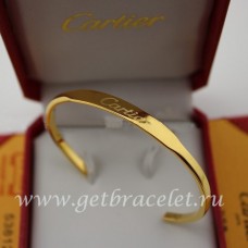 Cartier geelgouden open armband
