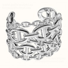 Hermes Chaine DAncre Enchainee Armband Zilver/Geel Goud/Rose Goud Verkoop