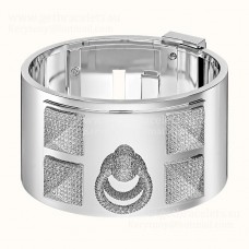 Hermes Collier de Chien Armband Wit Goud met Diamanten Prijs