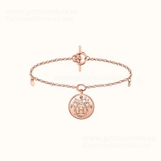 Hermes Ex-Libris Armband Rose Gold Party Lady Sieraden