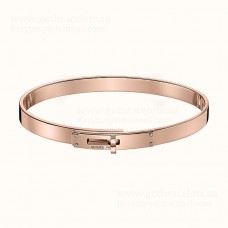 Hermes Kelly armband rosé goud