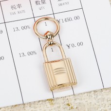 Hermes Lock sjaalring/gesp in rosé goud