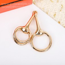 Hermes Mors sjaalring/gesp in roségoud