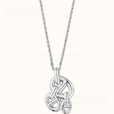 Hermes Trio Farandole ketting in zilver