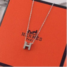 Hermes “H” Ketting Witte God