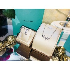 Tiffany Paloma Picasso ketting oorbellen olijfblad diamanten hanger sieraden UK