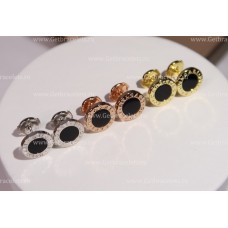 BVLGARI BVLGARI Enkele oorbel met Onyx-element