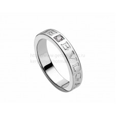 BVLGARI BVLGARI witgouden en diamanten ring