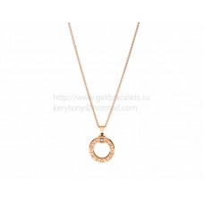 BVLGARI BVLGARI ketting Roze Goud met Diamant en Ketting