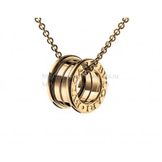 Bvlgari B.zero1 Geelgouden hanger met ketting
