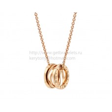 Bvlgari B.zero1 legende ketting in rosé goud