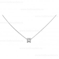 C DE Cartier ketting wit goud met diamanten