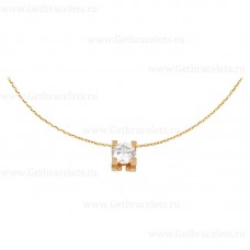 C DE Cartier ketting geel goud met diamanten