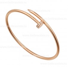 Cartier Juste Un Clou SM Roze Gouden Armband met Diamanten