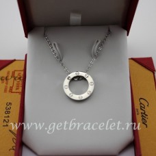 Cartier LOVE ketting wit goud