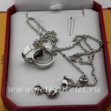 Cartier Love ketting wit goud