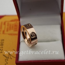 Cartier liefdesring roze goud