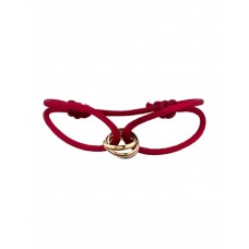 Cartier Trinity Armband Rood Koord