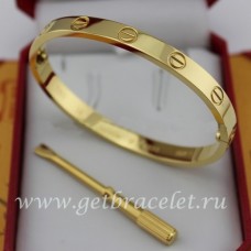  Cartier geelgouden liefdesarmband voor mannen en vrouwen