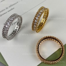 Van Cleef Arpels Perlee 1 rij diamanten ringen