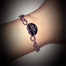 Terug naar Tiffany dikke ketting ovale tag armband sterling zilver dames cadeau