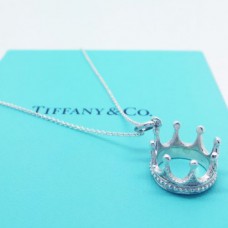 Tiffany Crown Charm Chain Ketting Sieraden Valentijn
