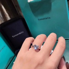 Tiffany Hartvormige kristallen ring Stijlvol cadeau