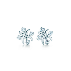 Tiffany Schlumberger Lynn Oorbellen Diamanten Ingewikkelde Vrouwen VS