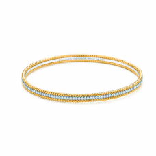 Tiffany Schlumberger touw drie rijen Bangle Diamonds verjaardagscadeau