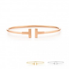 Tiffany T smalle draadarmband sterling zilver