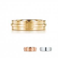 Tiffany T Two Ring Sterling Zilver Unieke Band Sale Party