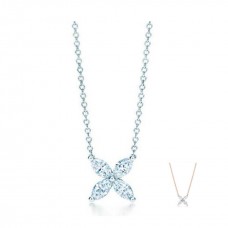 Tiffany Victoria hanger ketting diamanten Amerika uitverkoop